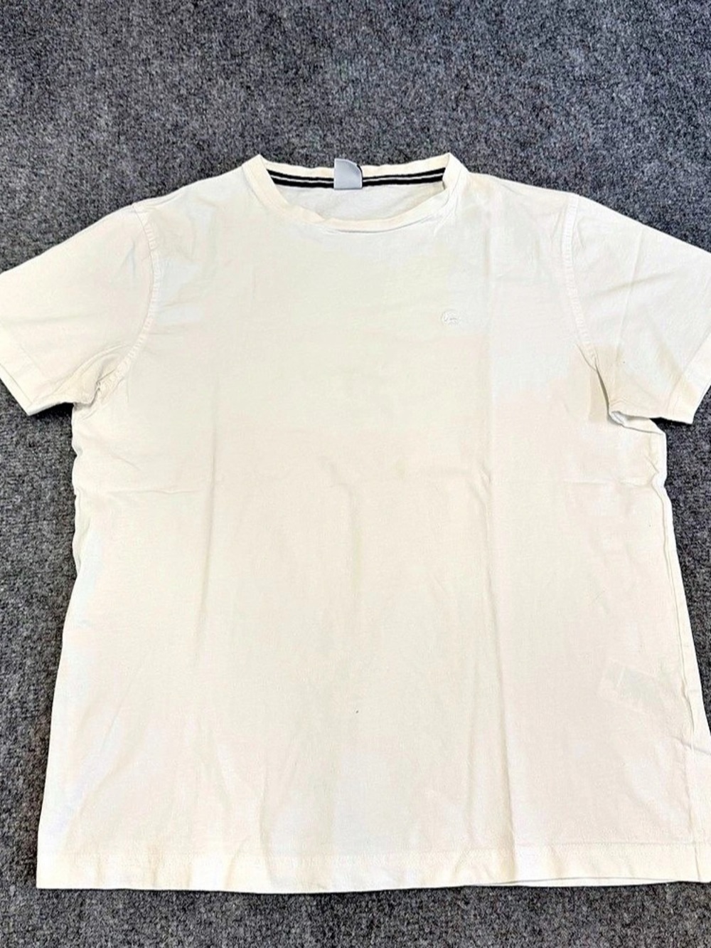 LERROS Short Sleeve Tee in White Size Medium